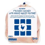 No Name Large Whole Frozen Chicken With Brine-based Mixture