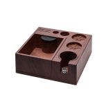 Multi-functional Espresso Knock Box & Tamping Station Coffee Tool Organizer