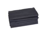 Pure Cotton Napkins Set Of 6 Black