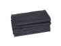 Pure Cotton Napkins Set Of 6 Black