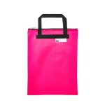 Meeco Book Carry Bag+handle Pink Nylon