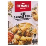 Pieman's Frozen MINI Sausage Rolls 840G