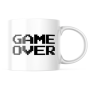 Game Over Custom Printed Coffee Mug.