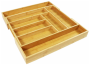 Bamboo Expandable Drawer Organiser - Cutlery