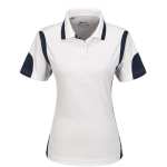 Ladies Genesis Golf Shirt White
