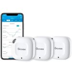 Govee Bluetooth Hygrometer Thermometer Wireless Thermometer MINI Humidity Sensor With Notification Alert Data Storage And Export