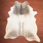 Aa Grade Cow Hide 493 Grey XL - Extra Large Grey Panelled