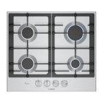 Bosch Series 6 Gas Hob 60 Cm Stainless Steel
