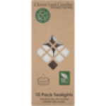 Clover White Tealight Candles 10-PACK