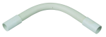 Bend Solid 25MM Pvc White
