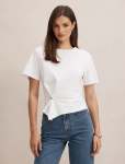 Lani Hardware Detail T-Shirt - XXL Porcelain