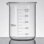 Clean Safe Glass Beakers Graduated 50ml