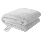 Pure Pleasure - Single - Sherpa Fleece - Fitted Electric Blanket W/ Elastic 91X188