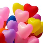 Heart Shaped Balloons 10PK