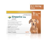 Tick & Flea Control For Dogs - 5.1KG - 10KG
