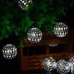 Silver Ball Fairy Lights