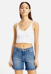 Calvin Klein Mid Rise Shorts - Blue
