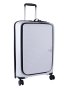 POLO Proflex Fusion Medium 4 Wheel Trolley Case White