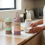 3-COMPARTMENT Baby Formula & Snack Dispenser