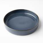 Flat Stackable Pasta Bowl Choose From 6 Colours - Blue
