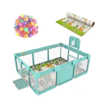 Ashcomonline Baby Playpen Large Crib Toy And Play Gym