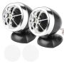 1200W 12V Car Tweeter Horn Dome Compatible With Car Audio System Silver