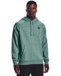 Men's Ua Rival Fleece Hoodie - Retro Teal Light Heather XL