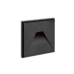 Orion. Orion Aluminium LED Square Footlight Black White - White