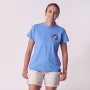 Salomon Women's Highest Climb Short Sleeve T-Shirt - Azurine