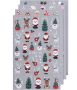 Christmas 3D Nail Stickers Self Adhesive Nail Art Stickers 4 Sheets