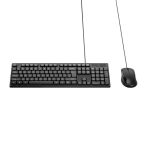 Belkin Wired Usb-a Keyboard And Mouse Combo Black