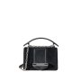 K/nova Small Suede Crossbody Bag -black Nickel