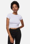 Ribbed Cropped Top - Light Purple