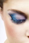 Black Blue Deluxe Eyelashes