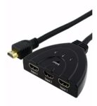 HDMI Switch With 3 Inputs And 1 Output With Pigtail