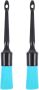 Temu Car Vent Cleaning Brush Set – 2 Piece Ultra-Soft Interior Detailing
