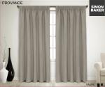 Simon Baker Provance Tape Curtain Taupe Various Lengths - Taupe W 265 X L 250CM