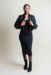 Polo Poly U Bomber - 2XL Black Illusion