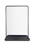 Mirror With Black Shelf W40CMXD11CMXH60CM