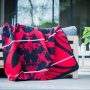 Victoria England - Spitfire| Black/scarlet/natural - 155 X 165 Cm