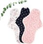 Sanitary Cloth Pads - Large Set Of 3