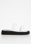Amora Twisted Chunky Sandal - White