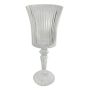 6 Pieces Stripe Clear Wine Glass For Event 828-1