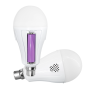 2 Pack - 15W Dual Battery Backup Emergency Light Bulb B22