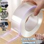 1pc Double-sided Tape That Is Reusable Leaves No Marks Has Strong Adhesion Versatile And Removable Washable Suitable For Home Office And Car