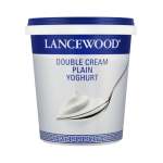 Lancewood Double Cream Plain Yoghurt 1KG
