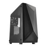 FSP CMT195B Atx Gaming Chassis Black - Bios Bois