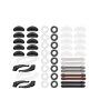 Silicone Eyeglasses Non-slip Holder Comfortable Non-slip Set 28PCS