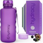 Hydracy 2L Large Water Bottle 100% Bpa Free Tritan Plastic Leakproof Zero Condensation Motivational Timeline Safe Non-toxic Dura