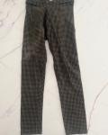 Zara Grey And Black Patterned Pants 9Y